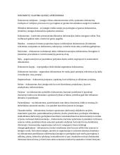 Dokumentų valdymo sąvokų apibūdinimas