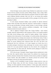 Norvegijos integracijos į Europos sąjungą (ES) aspektai 8 puslapis