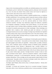 P. Bergeris ir jo knyga "Sociologija" 3 puslapis