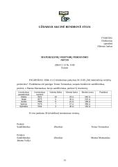 Pagrindiniai dokumentų įforminimo reikalavimai 12 puslapis