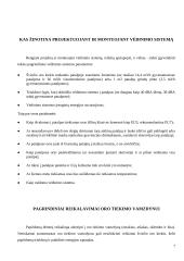Pagrindiniai reikalavimai vėdinimo sistemoms 6 puslapis