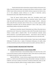 Pasaulio banko veiklos Lietuvoje ir jo politikos įvertinimas 11 puslapis