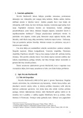 Politikos ir moralės santykis N. Machiavellio darbuose 4 puslapis