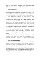 Politikos ir moralės santykis N. Machiavellio darbuose 5 puslapis