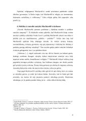 Politikos ir moralės santykis N. Machiavellio darbuose 8 puslapis