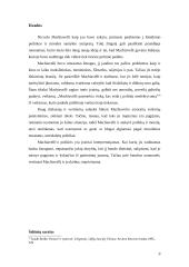 Politikos ir moralės santykis N. Machiavellio darbuose 9 puslapis