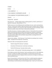“Samsono” asortimento analizė