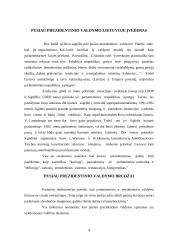 Pusiau prezidentinis valdymas Lietuvoje 4 puslapis