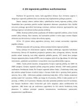 Regioninė politika - Europos sąjungos struktūrinės politikos dalis 4 puslapis