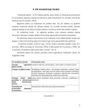 Regioninė politika - Europos sąjungos struktūrinės politikos dalis 8 puslapis