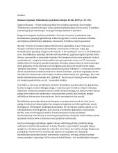 Bauman, Zygmunt. Globalizacija: pasekmės žmogui