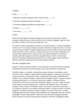 Socialinio pedagogo darbo vieta