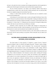 The national stock exchange of Lithuania (NSEL) 9 puslapis