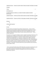 Administracinių – teisinių santykių reguliavimas bausmių vykdymo sąlygomis