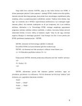 XML ir XHTML vaidmenys puslapio kūrime 6 puslapis