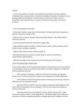 Lietuvos Respublikos Vyriausybė: jos reikšmė, vykdomosios valdžios įgyvendinime