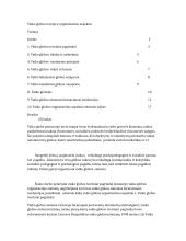 Vaiko globos teorija ir organizavimo aspektai