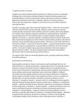 Logistikos medžiaga egzaminui