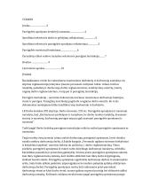 Sekretorės-referentės pareiginė instrukcija