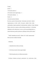 Personalo vieta ir vaidmuo organizacijoje