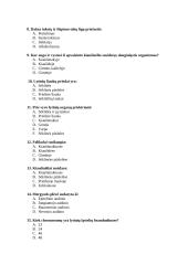 Šalinimas ir lytinė sistema (su atsakymais) 2 puslapis