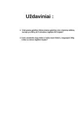 Vandeniniai  tirpalai. Vandens tarša, valymas ir apsaugos būdai. 6 puslapis