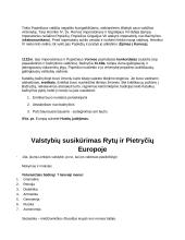 Pilnas pasaulinis ir Lietuvos istorijos konspektas 3 puslapis