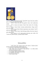 Įmonės marketingo analizė: alaus darykla UAB "Utenos alus" 8 puslapis