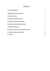 Marketingo tyrimas: televizija UAB "Avva" 2 puslapis