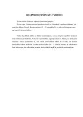 Regimojo įsiminimo ir mokymosi motyvacijos tyrimas 11 puslapis