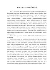 Regimojo įsiminimo ir mokymosi motyvacijos tyrimas 9 puslapis