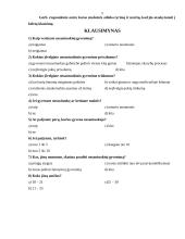 Taikomųjų tyrimų metodologija: "Santuokinis ir nesantuokinis gyvenimas" 5 puslapis