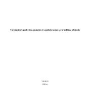 Tarptautinės prekybos apskaita ir analizė