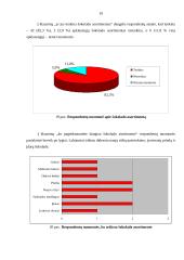 Tyrimas: šokolado populiarumas Utenos mieste 19 puslapis