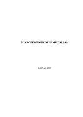 Nemažai gerų uždavinių mikroekonomikai