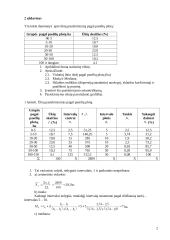 Statistika - statistinės lentelės 2 puslapis