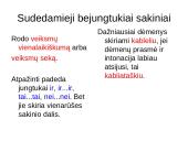 Sudėtiniai bejungtukiai sakiniai 2 puslapis
