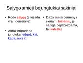 Sudėtiniai bejungtukiai sakiniai 7 puslapis