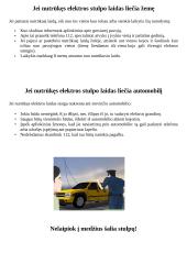 Saugi elektra. Pirmoji pagalba nukentėjus nuo elektros srovės 5 puslapis