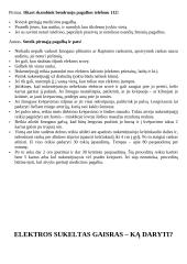 Saugi elektra. Pirmoji pagalba nukentėjus nuo elektros srovės 9 puslapis