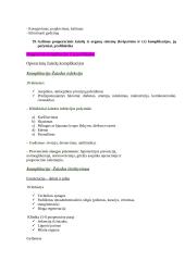 Klausimai padedantys pasiruošti chirurginės slaugos egzaminui 11 puslapis