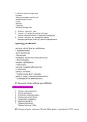 Klausimai padedantys pasiruošti chirurginės slaugos egzaminui 15 puslapis