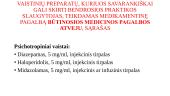 Psichotropiniai vaistai. Ką turi žinoti slaugytojas? 4 puslapis