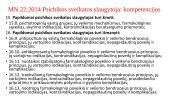 Psichotropiniai vaistai. Ką turi žinoti slaugytojas? 8 puslapis
