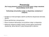 Per kraują ir kitus kūno skysčius plintančių infekcijų rizika asmens sveikatos priežiūros įstaigose  19 puslapis