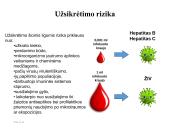 Per kraują ir kitus kūno skysčius plintančių infekcijų rizika asmens sveikatos priežiūros įstaigose  6 puslapis