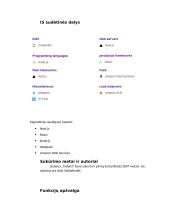 Dienotvarkės valdymo sistema 4 puslapis