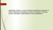 Kūno nueitas kelias ir poslinkis. Atskaitos sistema 4 puslapis