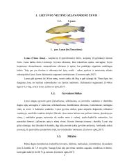 Lietuvoje gyvenančios gėlavandenės žuvys  3 puslapis