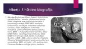 Albertas Einšteinas ir jo pasiekimai 3 puslapis